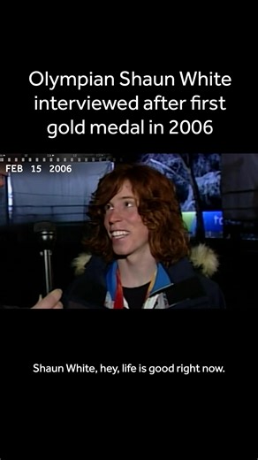 During another Winter Games in Italy, back in 2006, U.S. snowboarder Shaun White won gold for the first time. See this interview from the 19-year-old phenom: http://www.wcvb.com/article/archive-shaun-white-gold-medal-2006/70095676 | WCVB Channel 5 Boston