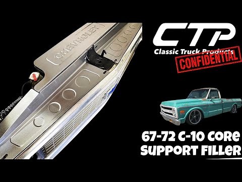 1967-72 Chevy C10 Core Support Filler Install