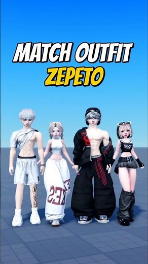 MATCHING OUTFIT ZEPETO #roblox #catalogavatarcreator