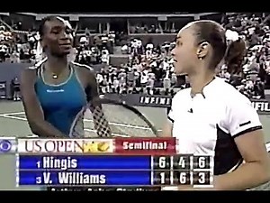 Martina Hingis vs Venus Williams 1999 US Open SF Highlights