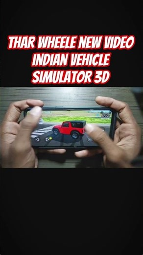 thar wheele new video indian vehicle simulator 3D #indianvehiclessimulator3dtochan #automobile