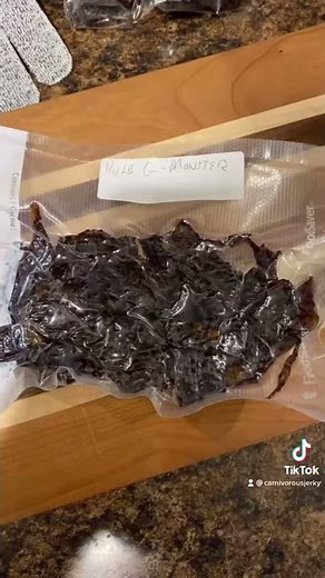 Packaging beef jerky