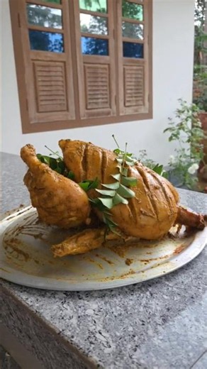 Steamed chicken with protein of 27gm/100gm of chicken