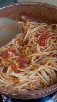 Homemade Shrimp marinara pasta #2