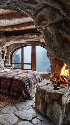 1.6K views · 4.3K reactions | Your Relax Cave in the Mountains ❤️ Follow and enjoy! #relax #relaxation #cozyvideo #relaxvideo #cozy #relaxing #healing #sleepaid #fireplace #cave #cabin #snowstorm #blizzard #snow #winter #ambience #wintertime #sleep #calm #strongwind #cozycave #cozycabin #cozyroom #cozyathome #cozyvibes #peaceful #asmr #asmrsounds #naturesounds #mountains | Relaxuni | Facebook
