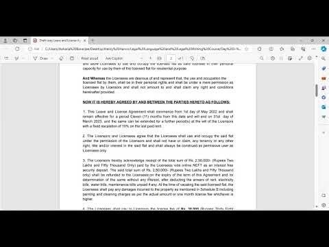 Legal Drafting Session 4