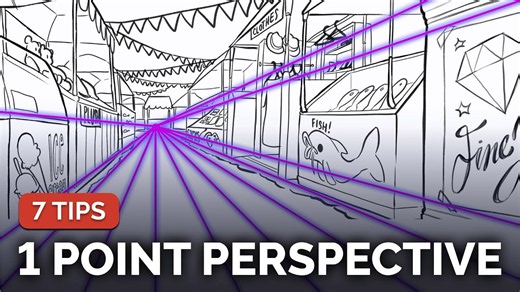 One point perspective guide simple techniques for realistic scenes