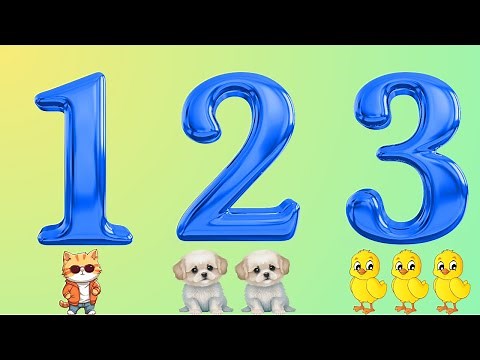Numbers Song For Kids | Learn To Count | Counting From 1 To 10 | Nursery Rhymes