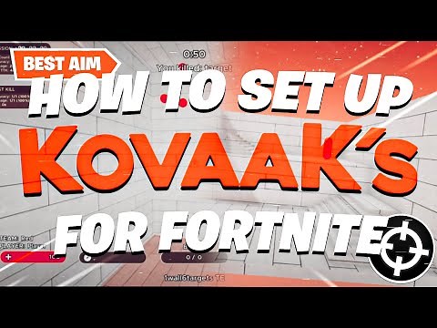 HOW TO SET UP KOVAAKS TO GET THE *BEST* AIM (best settings)