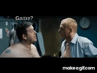 Hot Fuzz - Pub? on Make a GIF