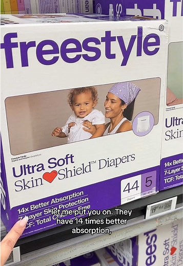 The Walmart find every mom should know about! Now available in stores and online @Walmart @freestyle.world #FreestyleDiapers #Freestyle