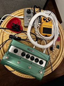 Line6 DL4——Missing Link Audio Peacock,Duane Allman,Boss Od3,MXR NS