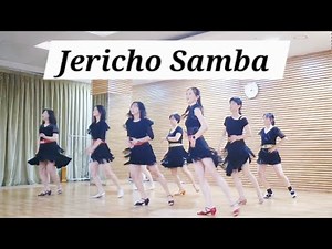 Jericho Samba LineDance I Improver I 제리코쌈바 | 쌈바베이직 작품 | LDQK의왕지부♡TheRedLine