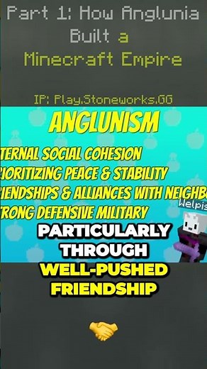 Building a Minecraft Empire with Ideology & Politics