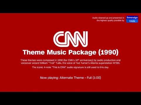 CNN Network Soundtrack (1990) | Remastered Audio | SovereignMade