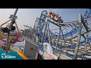 Whirlwind on-ride 5K POV @60fps - Playland's Castaway Cove, Ocean City NJ