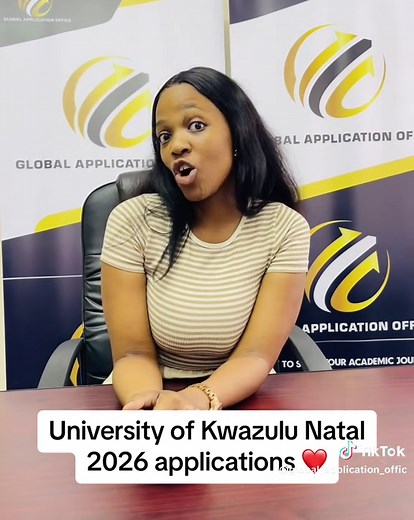 UKZN 2026 Applications Open for Students