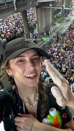 Songkran 10/10 🔫💦 full video going to the largest water fight in the world on my YT now!