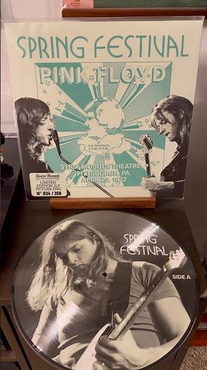 Pink Floyd - Spring Festival 1972 - Dark Side of the Moon Live #pinkfloyd #vinyl #recordcollection