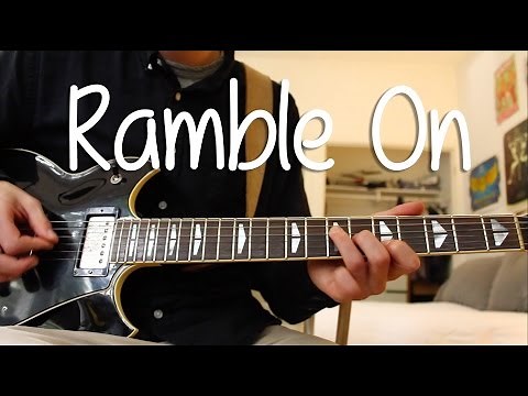How to Play "Ramble On" by Led Zeppelin EASY On Guitar