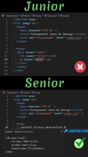Junior vs Senior Developer – Who Codes Smarter? 😎🔥 #youtubeshorts #fullstack #viral #trendingshorts