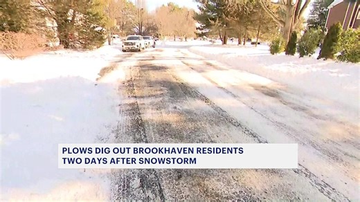 Complaints about unplowed roads pile up in Brookhaven