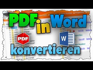 PDF-Dateien bearbeiten & PDFs erstellen (Tutorial)
