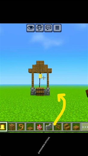 Easy Medieval Village Bell 🛎 Build Tutorial | AKASHBOII | Minecraft