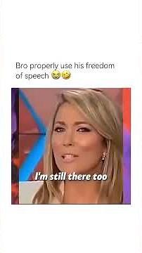 bro properly use his freedom of speech 🗣️✊