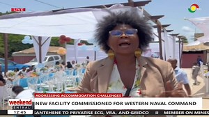 As part of efforts to achieve the Ghana Navy's agenda to address accommodation challenges within the command, a newly renovated residential facility has been commissioned for the western naval command at Beach Road in Takoradi. #WeekendCentral | TV3 Ghana