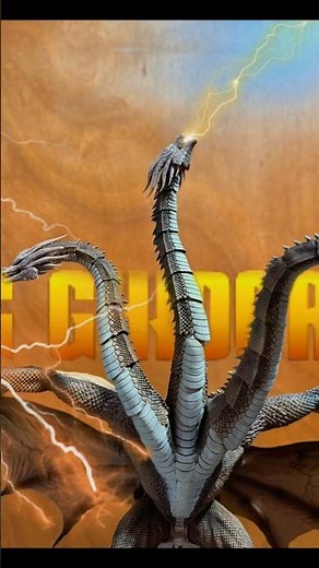 Hiya Toys The ultimate King Ghidorah 2019 3.0￼ version. #hiyatoys