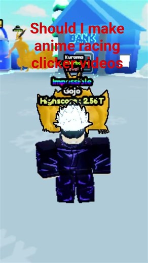 anime racing clicker #roblox