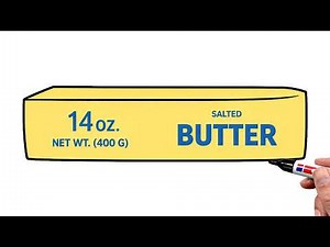 How to Draw a Butter Squishy Toy