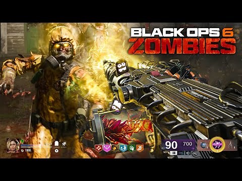 BLACK OPS 6 ZOMBIES GAMEPLAY: FIRST EVER TERMINUS & LIBERTY FALLS PLAYTHROUGH!