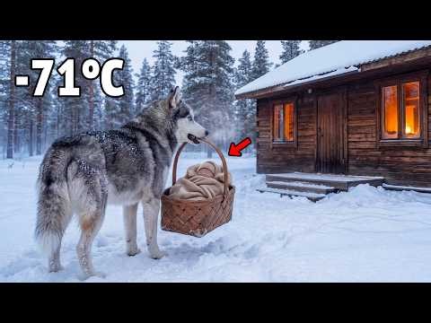 At −71°C, a Husky Refused to Leave the Baby Alone… You Won’t Believe What Happened Next