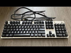 Logitech G413 Keyboard Sound Test