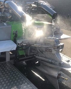 New 21’ Daytona I/O build first fire at @teague_custom_marine with a blown TCM 1000hp and @imcomarine SCX drive. | Eliminator Boats