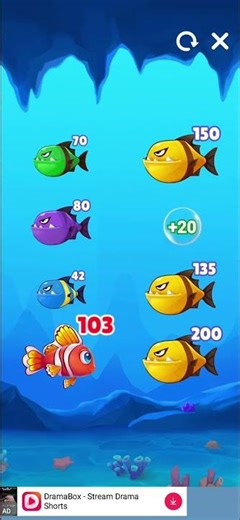 mini game #fishdomads