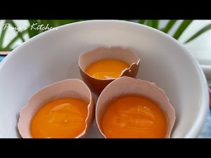 How To Make Egg Butter 🧈 Creamy Egg Yolk Spread 🥖 [Pang's Kitchen]
