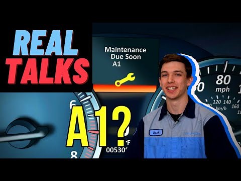 What does the A1 Service Light mean in my Honda?