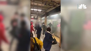 Video Shows Passengers Fleeing to Safety in New York City Subway Attack