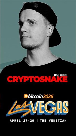 Bitcoin 2026 Conference Promo Code - CRYPTOSNAKE (10% OFF)