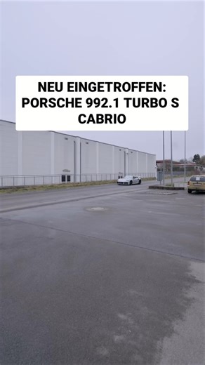 Neu eingetroffen: Porsche 992.1 Turbo S Cabrio