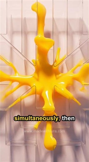 Backyard Slime Mold Solves Mazes Better Than AI #Shorts