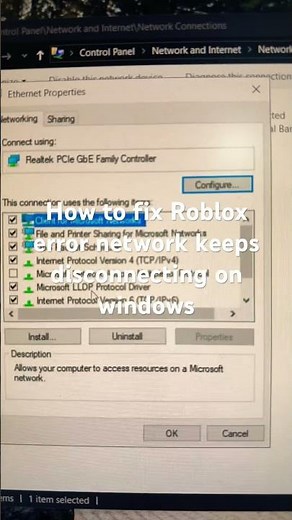 How to fix Roblox error network keeps disconnecting on windows 10 / 11