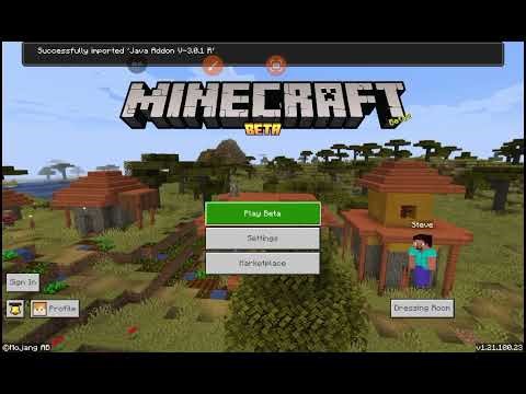 How to convert Minecraft Bedrock Edition into Java Edition (With mods)