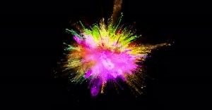 Colorful Powder Explosion 02