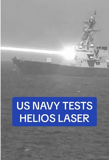 US Navy Successfully Tests HELIOS Laser System