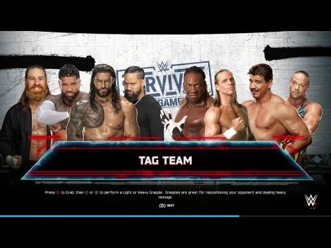OTC Vs THE LEGENDS WWE FULL MATCH ULTRA Graphics Gameplay [60FPS HDR] WWE 2K25 GAEPLAY ‪@WWE‬