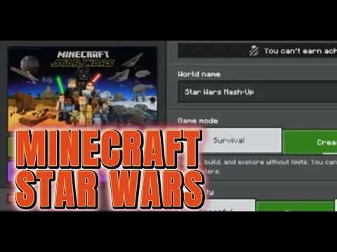 Minecraft STAR WARS Map World Preview 🚀 | GAME PLAY preview
